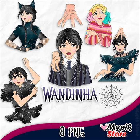 Wandinha PNG Images .
